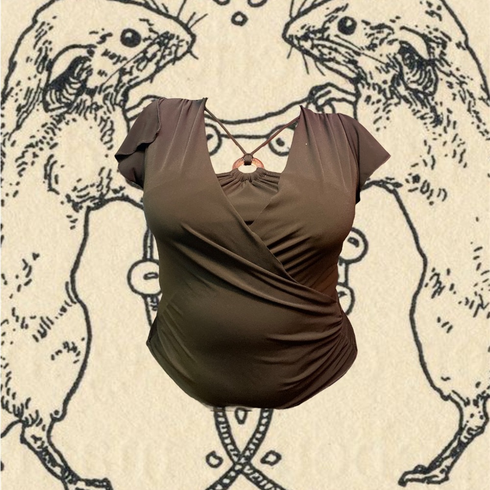 Brown top